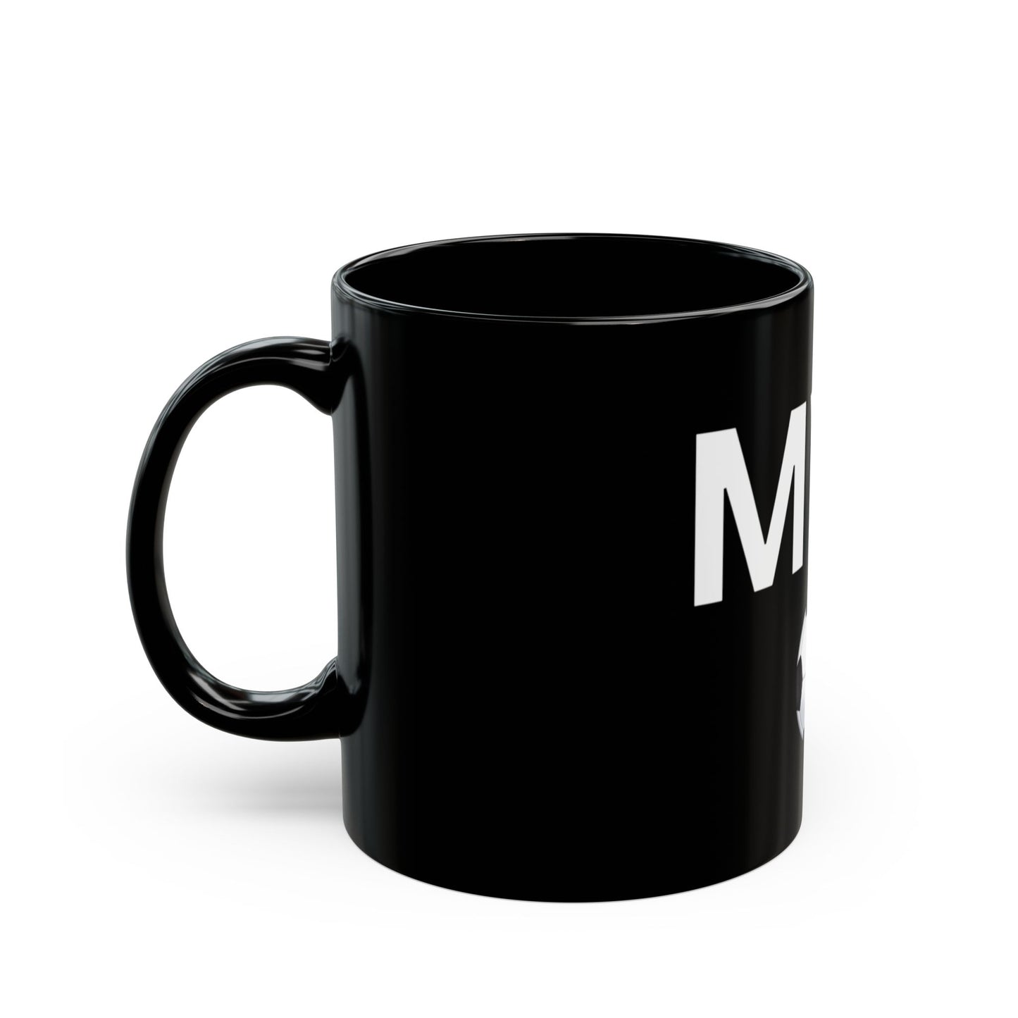 MVP Soccer Black Mug  11oz