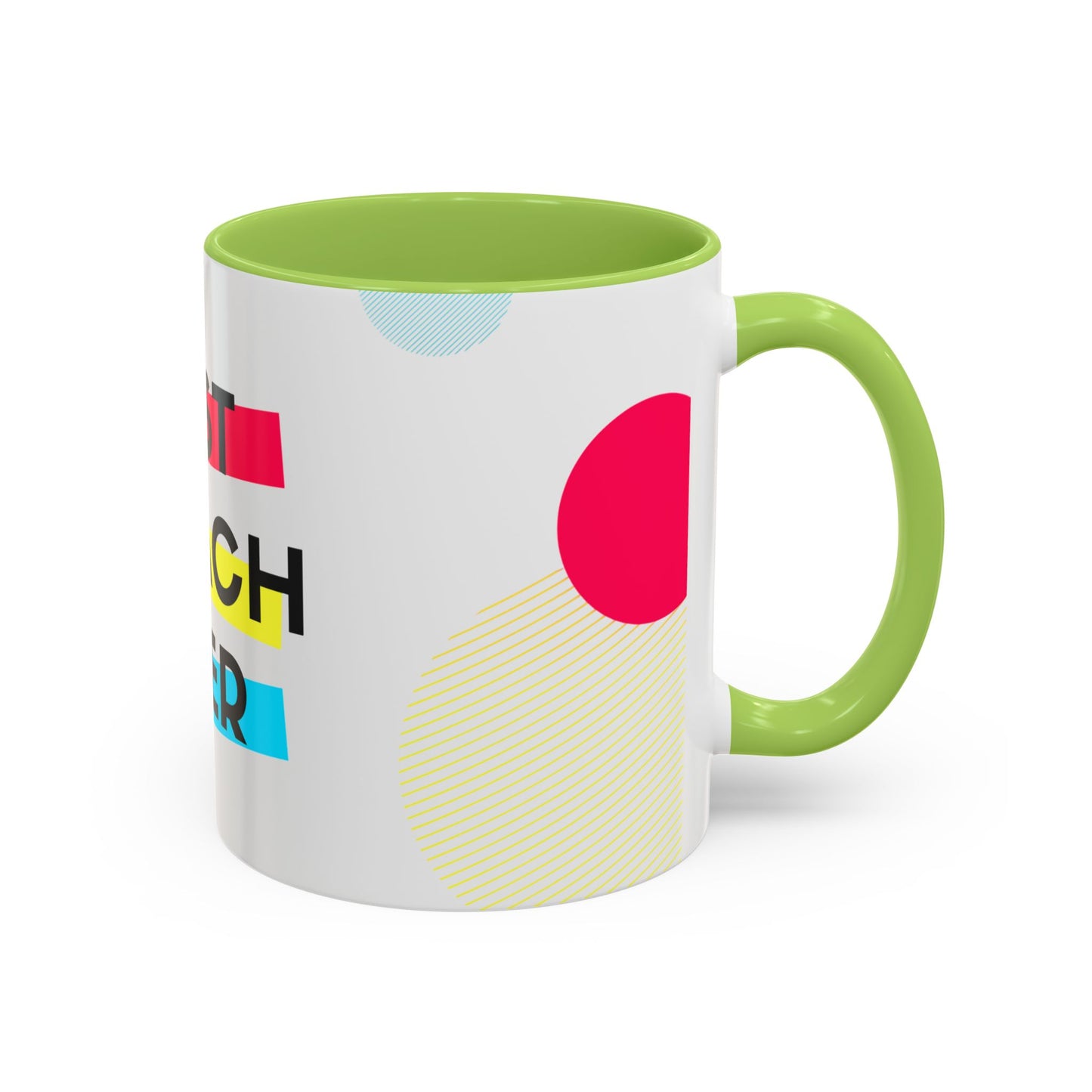 Best Coach Ever Accent Coffee Mug 11oz