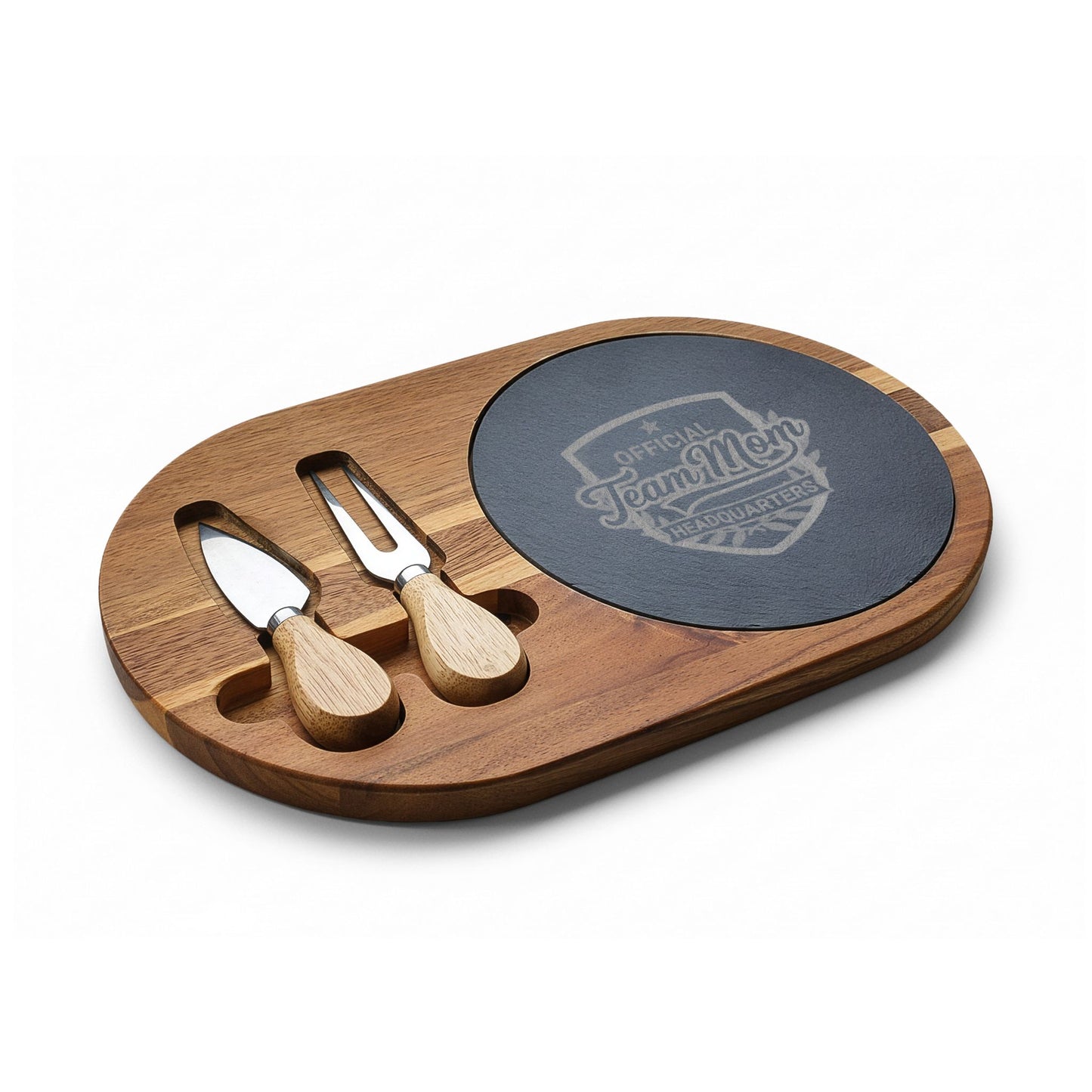 Charcuterie Board Engraved - Team Mom Headquarters