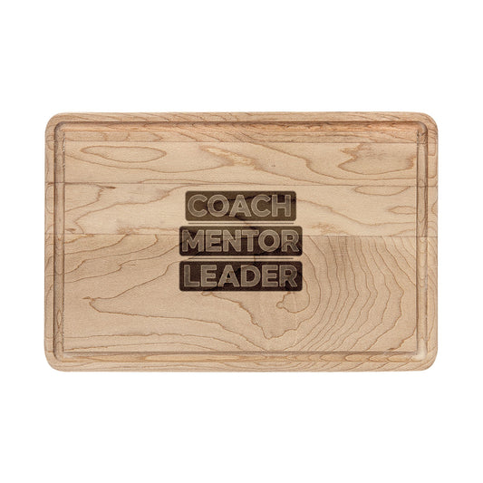 Coach Mentor Leader Engraved Cutting Board