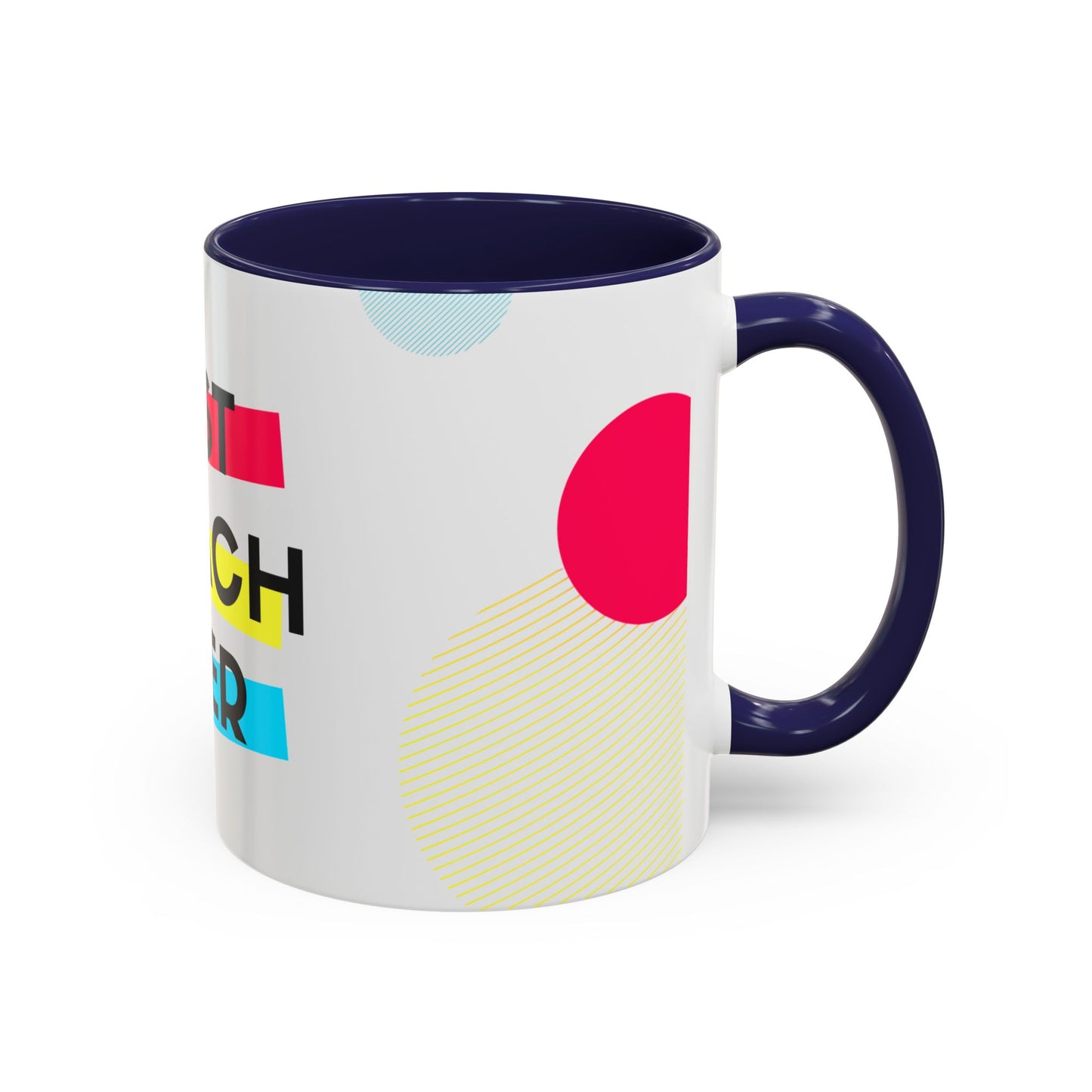 Best Coach Ever Accent Coffee Mug 11oz