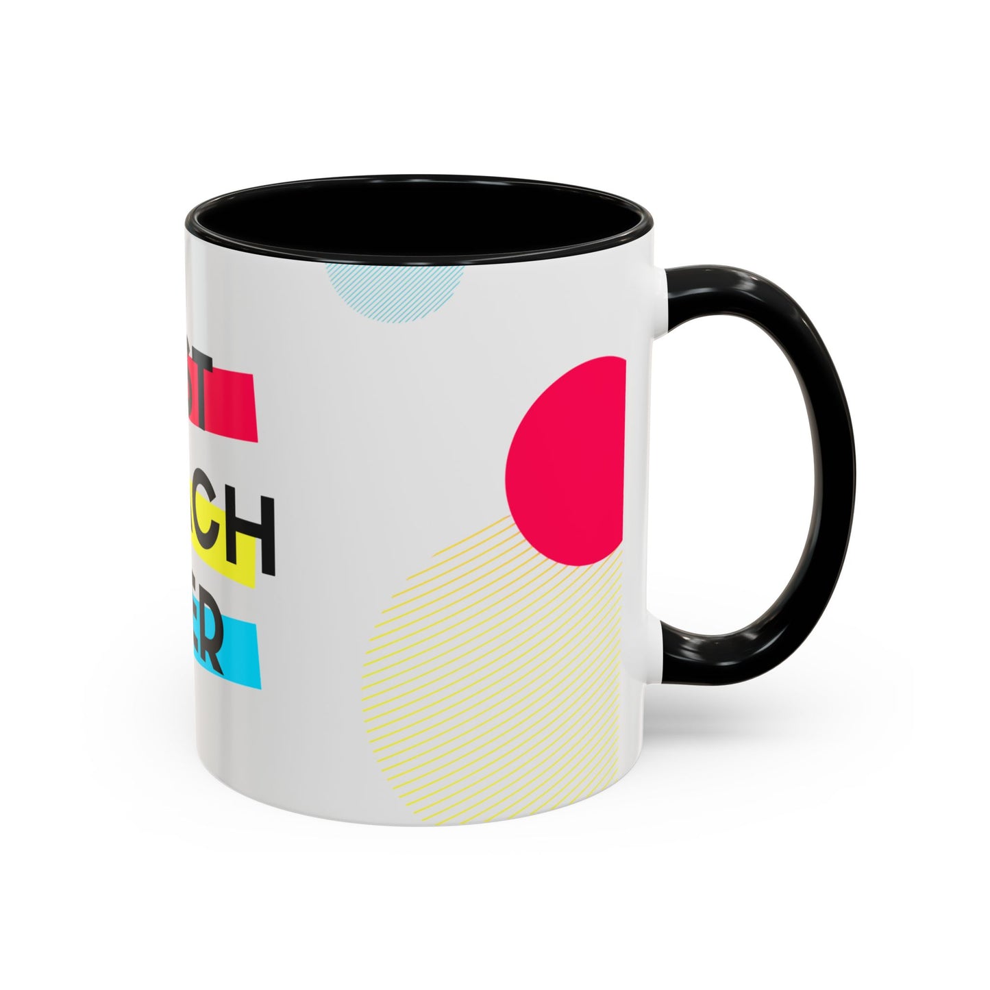 Best Coach Ever Accent Coffee Mug 11oz