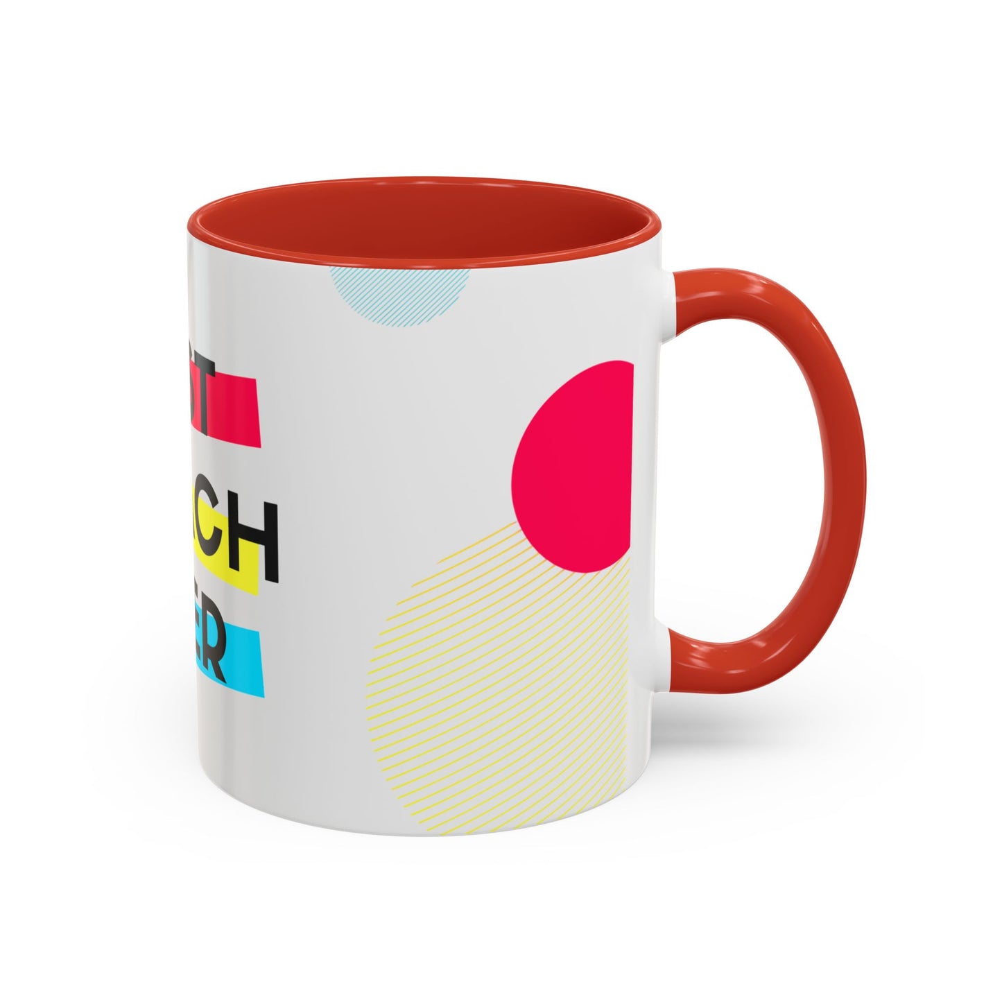 Best Coach Ever Accent Coffee Mug 11oz